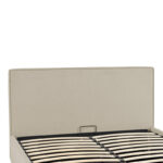 Κρεβάτι διπλό Bedka pakoworld ύφασμα γκρι με αποθηκευτικο χώρο160x200εκ - Image 5