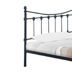 Κρεβάτι Beowulf pakoworld μαύρο μεταλλικό 140x190εκ - Image 2