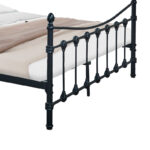 Κρεβάτι Beowulf pakoworld μαύρο μεταλλικό 140x190εκ - Image 3