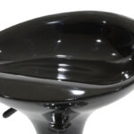 Σκαμπό μπαρ Felice pakoworld πτυσσόμενο μαύρο-βάση χρωμίου 40x43x84εκ - Image 5