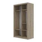 Ντουλάπα Linea Σονόμα 120x60x215cm - Image 3