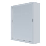 Ντουλάπα Reflex Λευκή με καθρέφτη 180x60x215cm - Image 2