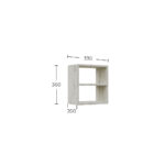 Κρεμαστό Ράφι Shelf Λευκό 33x20x36cm - Image 2