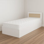 Κρεβάτι Viva Λευκό-Σονόμα 90x200cm - Image 3