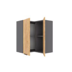 Craft Πάνω Ντουλάπι Γωνιακό Χρυσό Δρυς 60-60x30x72cm - Image 2