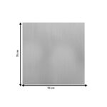 Επιφάνεια τραπεζιού Tredial pakoworld τ.Werzalit μπεζ 70x70εκ