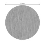 Επιφάνεια τραπεζιού Mordo pakoworld τ.Werzalit oak Φ70εκ