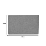 Επιφάνεια τραπεζιού Zerbo pakoworld τ.Werzalit σε γκρι απόχρωση μαρμάρου 120x80εκ - Image 2