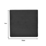 Επιφάνεια τραπεζιού Bello pakoworld τ.Werzalit wenge 70x70εκ - Image 2