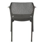 Πολυθρόνα Oviez pakoworld pp σε ανθρακί απόχρωση 59x58x79εκ - Image 4