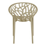 Πολυθρόνα Daren pakoworld pp σε cappuccino απόχρωση 59x60x79,5εκ - Image 4