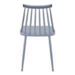 Καρέκλα Aurora I pakoworld pp σε γκρι απόχρωση-πόδι μεταλλικό γκρι 43x48x79εκ - Image 3