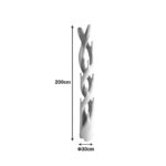 Καλόγερος Joint pakoworld suar ξύλο σε φυσική απόχρωση 30x30x200εκ - Image 3