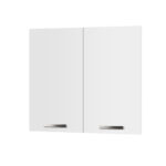 Άνω Πορτάκια Charlotte Λευκό 80x71.8x1.6cm