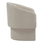 Πολυθρόνα Playmob pakoworld ύφασμα σε μπεζ απόχρωση 69x65x79εκ - Image 3