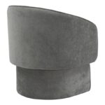 Πολυθρόνα Playmob pakoworld ύφασμα σε γκρι απόχρωση 69x65x79εκ - Image 2