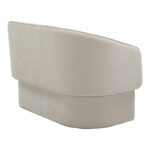 Καναπές διθέσιος Playmob pakoworld ύφασμα σε μπεζ απόχρωση 128x65x79εκ - Image 2