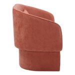 Καναπές διθέσιος Playmob pakoworld ύφασμα σε κεραμιδί απόχρωση 128x65x79εκ - Image 3