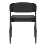 Πολυθρόνα Sezan pakoworld pu σε μαύρη απόχρωση 56x55x78εκ - Image 5