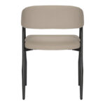 Πολυθρόνα Sezan pakoworld pu σε γκρι-μπεζ απόχρωση 56x55x78εκ - Image 5