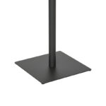 Τραπέζι Nerobian pakoworld mdf σε καρυδί απόχρωση 60x60x75εκ - Image 5