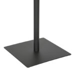 Τραπέζι Nerobian pakoworld mdf σε καρυδί απόχρωση 70x70x75εκ - Image 5