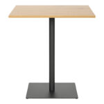 Τραπέζι Nerobian pakoworld mdf σε sonoma απόχρωση 70x70x75εκ - Image 2