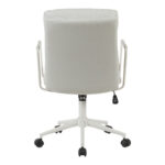 Καρέκλα γραφείου διευθυντη Kreno pakoworld PES γκρι 56x67x89-97εκ - Image 5