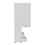 Βιτρίνα-στήλη Toscana pakoworld σε λευκή απόχρωση 50x42x222.5εκ - Image 3