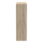 Ντουλάπα δίφυλλη συρόμενη με καθρέφτη Korredor Ι pakoworld σε sonoma απόχρωση 160x60x220εκ - Image 3