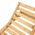 Ξαπλώστρα Zalka pakoworld L1 σε φυσική απόχρωση 66x197x28εκ - Image 5