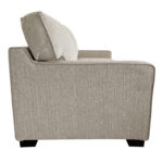 Καναπές-κρεβάτι διθέσιος με αναδιπλούμενο στρώμα Polaris pakoworld εκρού ύφασμα 181x91x83εκ - Image 4