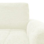 Γωνιακός αναστρέψιμος καναπές-κρεβάτι Vivad pakoworld ύφασμα σε μπεζ απόχρωση 275x164x91εκ - Image 5