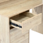 Γραφείο εργασίας Secreta pakoworld με ράφι σε oak απόχρωση 110x50x135εκ - Image 4