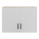 Πατάρι ντουλάπας δίφυλλο Lego pakoworld σε sonoma-λευκή απόχρωση 80x42x60εκ - Image 3