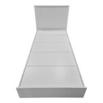 Κρεβάτι Athos pakoworld σε λευκή απόχρωση 90x190εκ - Image 4