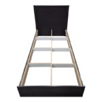 Κρεβάτι Athos pakoworld σε wenge απόχρωση 90x190εκ - Image 3