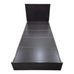 Κρεβάτι Athos pakoworld σε wenge απόχρωση 90x190εκ - Image 4