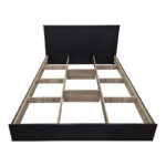 Κρεβάτι Athos pakoworld σε wenge απόχρωση 160x200εκ - Image 3