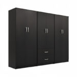 Ντουλάπα εξάφυλλη Lego Ι pakoworld wenge 240x42x180εκ