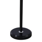 Καλόγερος Serea pakoworld μέταλλο σε μαύρη-φυσική απόχρωση Φ30x175εκ - Image 2