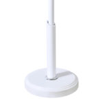 Καλόγερος Portu pakoworld μέταλλο σε λευκή-φυσική απόχρωση Φ30x170εκ - Image 2