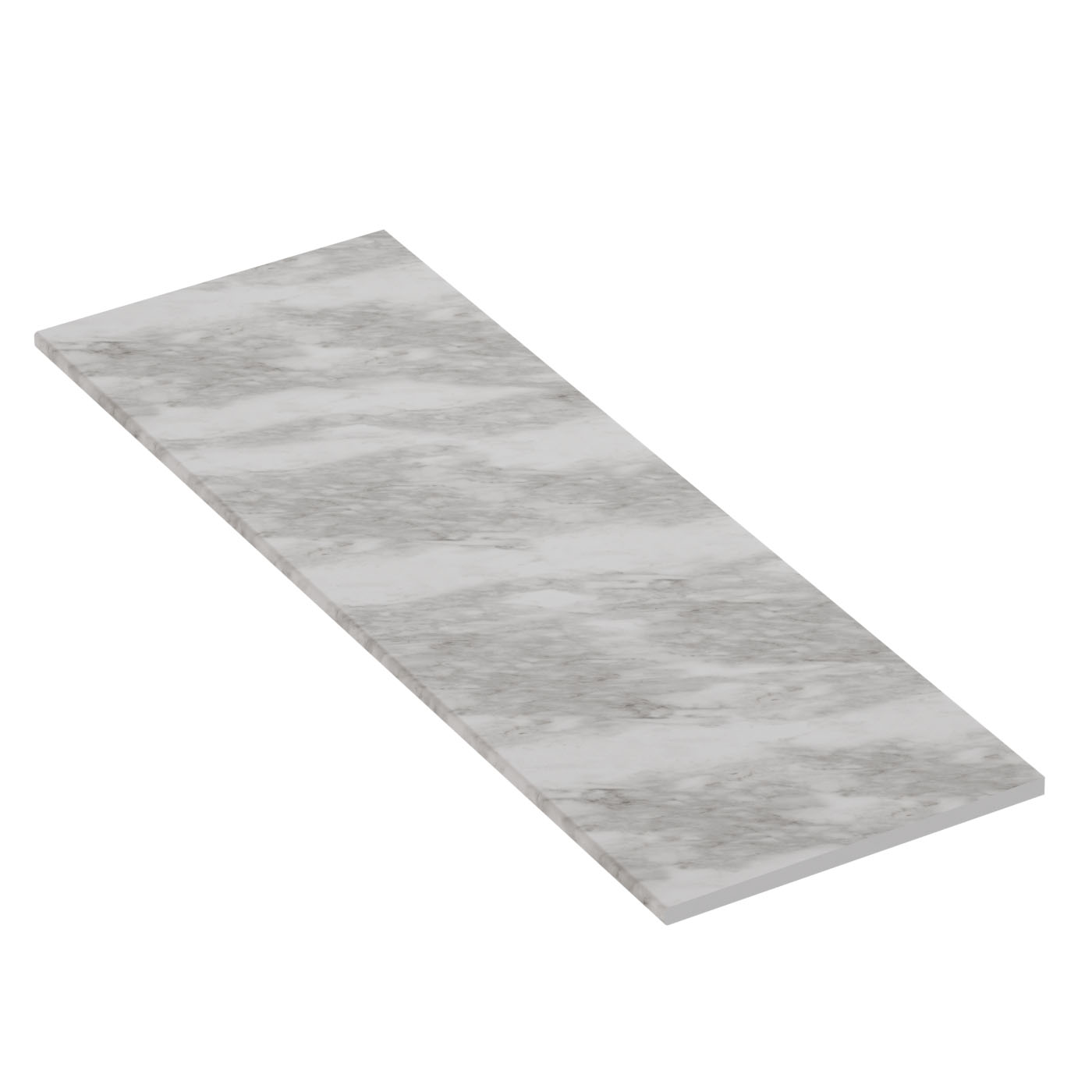 4202 Πάγκος Κουζίνας Λευκό Μάρμαρο 180x60x2.8cm - Image 1