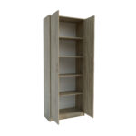 Ντουλάπα Milen με Ράφια Σονόμα 72.3x33.5x185.2cm - Image 3