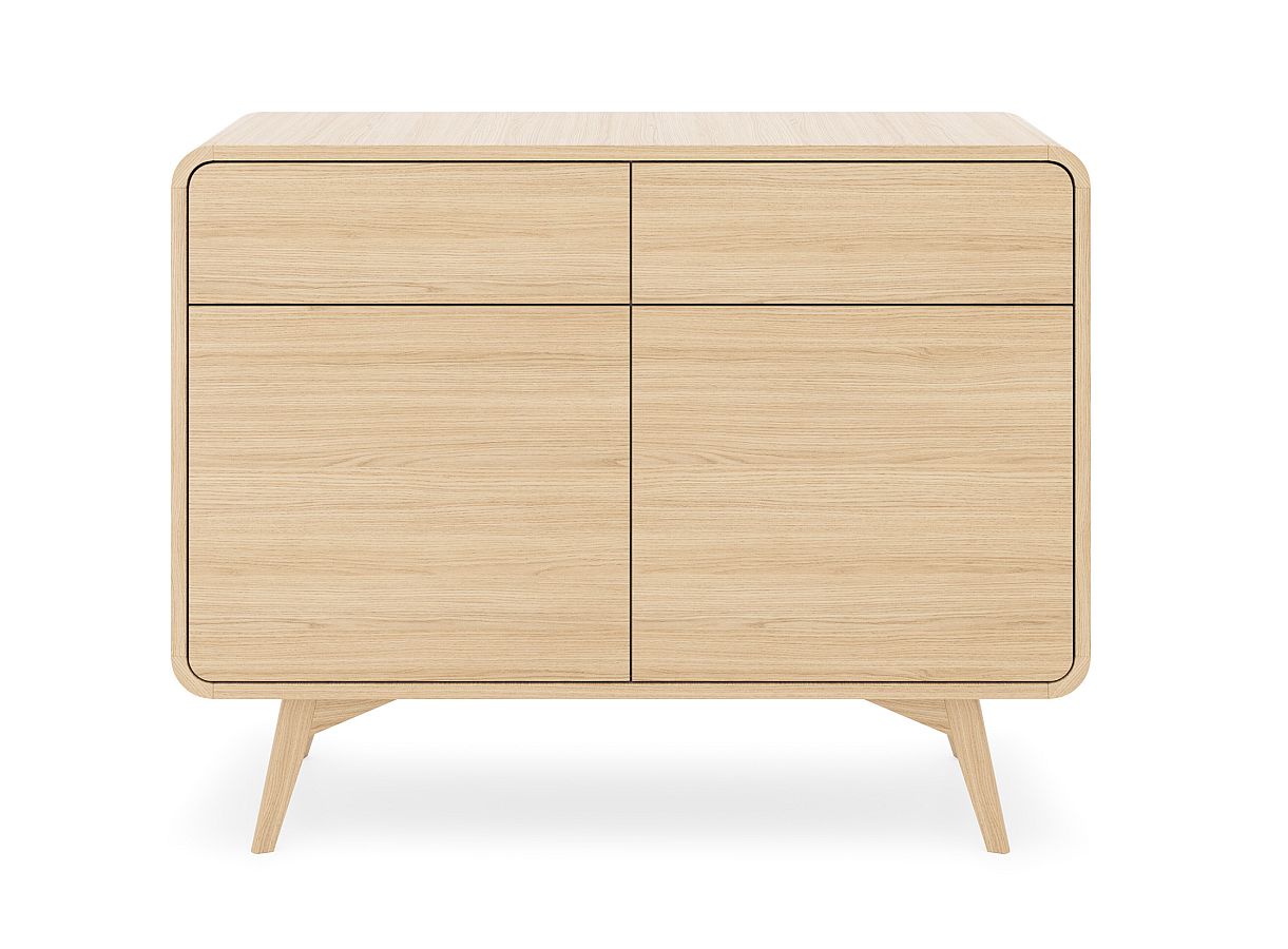 HELION_KSZ_108 Μπουφές HELION με συρτάρια Φυσικός δρυς VICENZA 108x84x39cm - Image 1