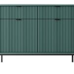 Μπουφές Nova Πράσινο + Ανθρακί (βάση+πόμολα) 104x83x39cm