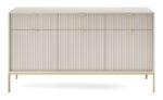 Μπουφές Nova Λευκό Kazmir + Χρυσό 154x83x39cm