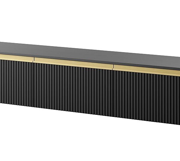 Κρεμαστό Έπιπλο τηλεόρασης Royal Ανθρακί 181x36x39cm