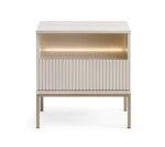 Κομοδίνο Sento Λευκό Kazmir 54x56x39cm