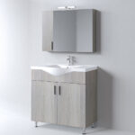 Σετ Έπιπλο Μπάνιου SIENA HARMONY NEW 90 9SSI090HN0W Πάγκο 90x34x83cm - Image 2